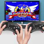 Consola megadrive com comandos sem fios e 5000 jogos