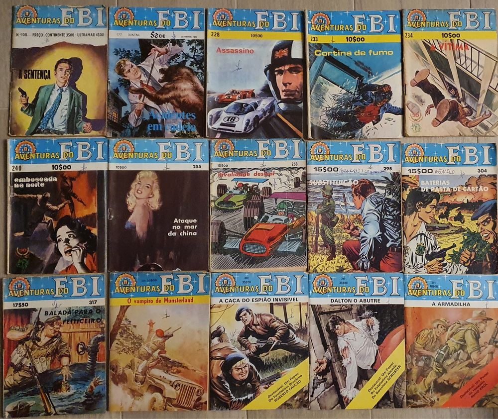 BD - Falcão, Condor e Aventuras FBI