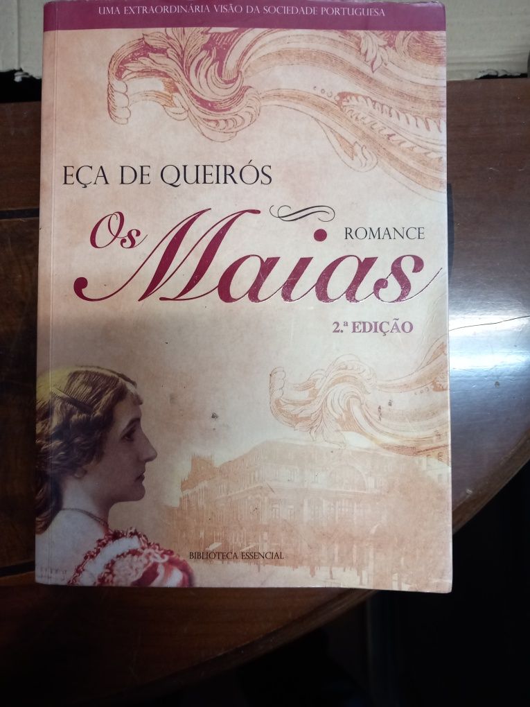 Livro os Maias de Eça de Queiroz