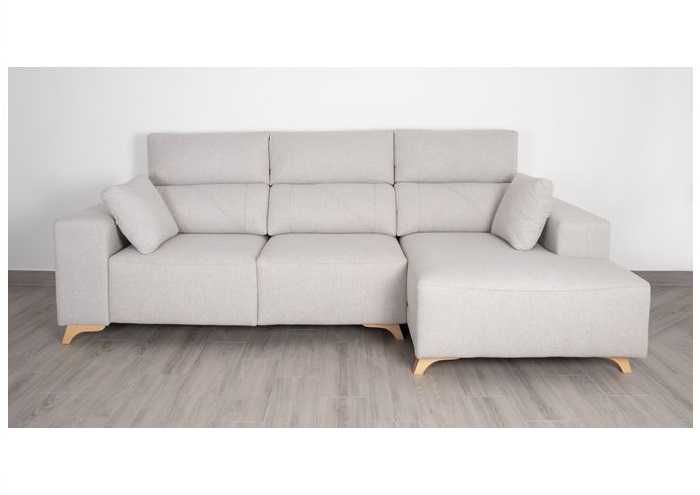 Sofá Chaiselongue + extensíveis cama - NOVO - FABRICA - Espumas HR