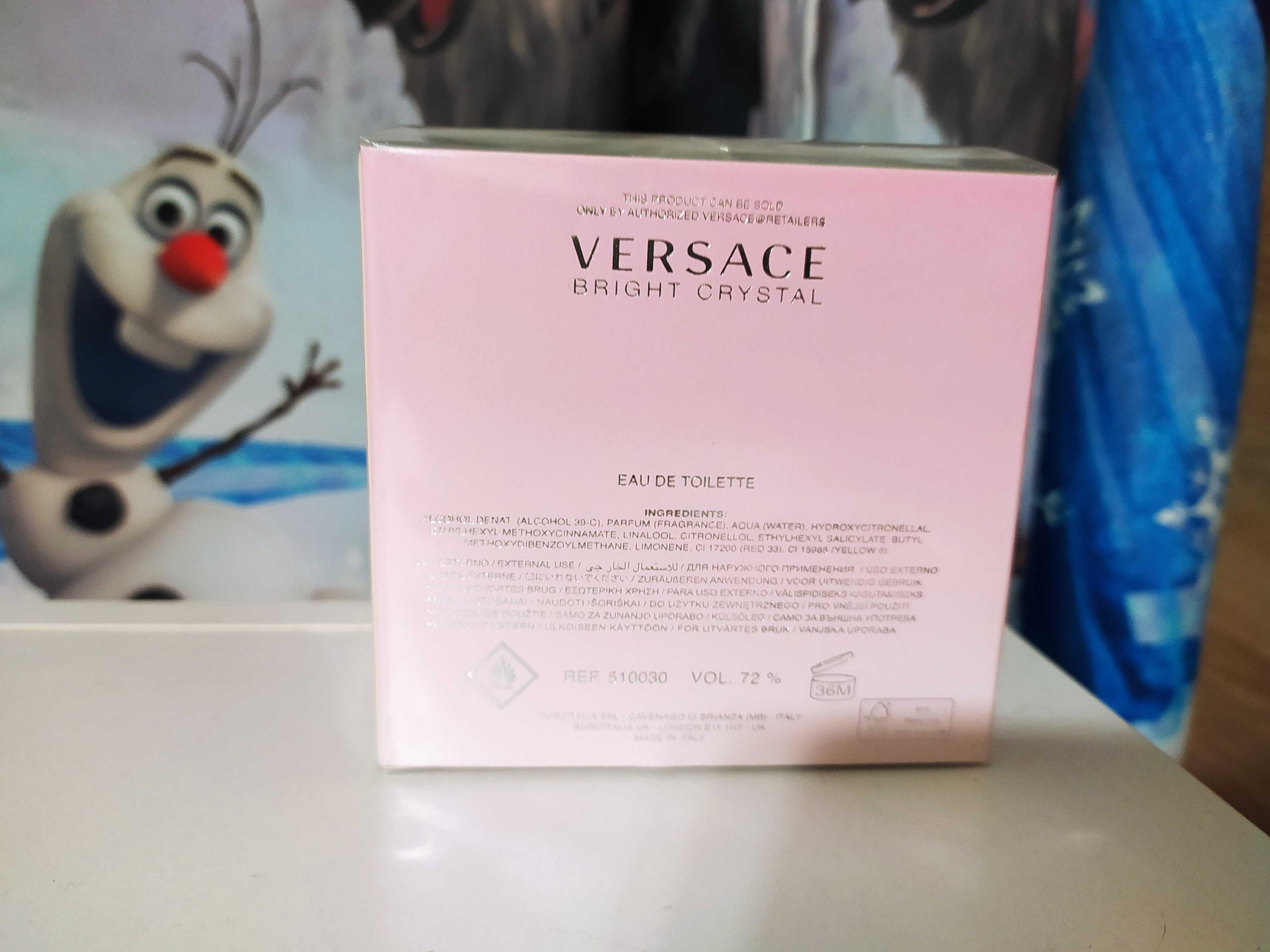 Versace Bright Crystal 50 ml. edt women nowy w folii