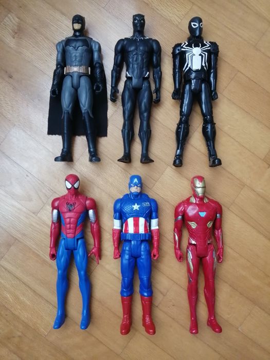 Conjunto de super heróis Marvel