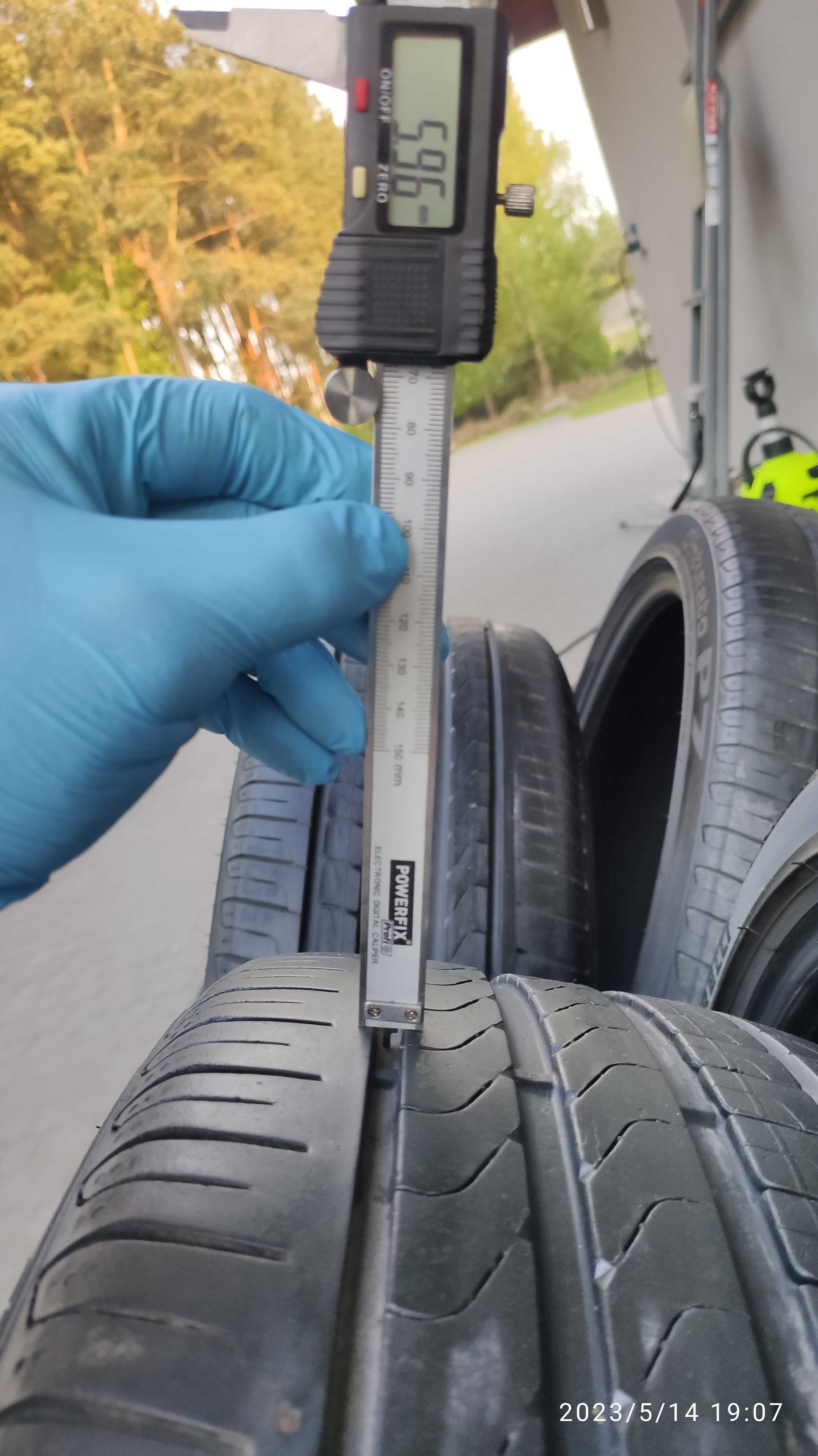 Pirelli 235/40/19 letnie 6mm bieżnik 4szt