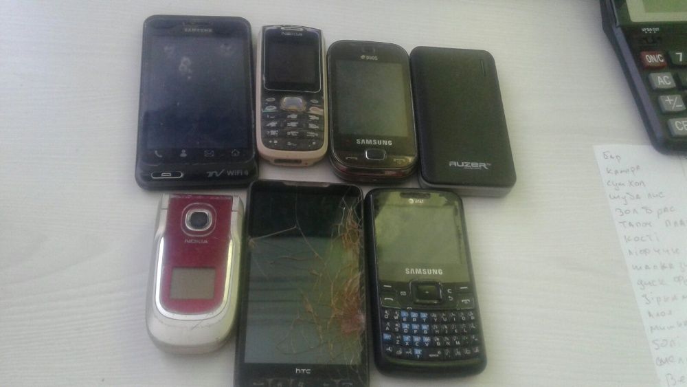 Телефони мобільні розборка запчастини