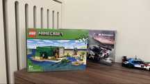 Minecraft lego. Лего майнкрафт новый