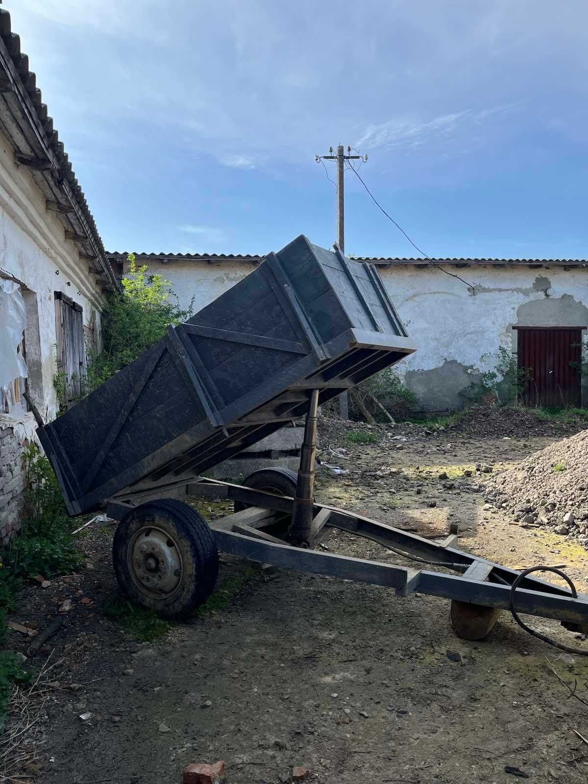 прицеп причіп саморобний самоскид