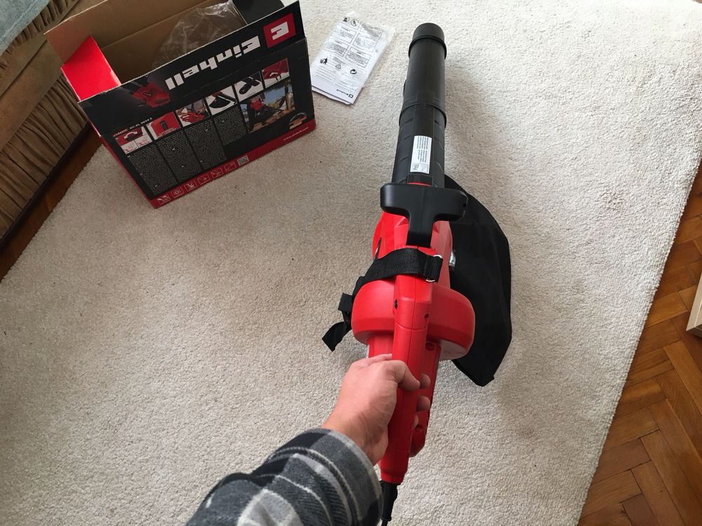 Садовий пилосос3в1 Einhell GCEL3024E 3кВт,повітродувка,подрібнювач,б/у