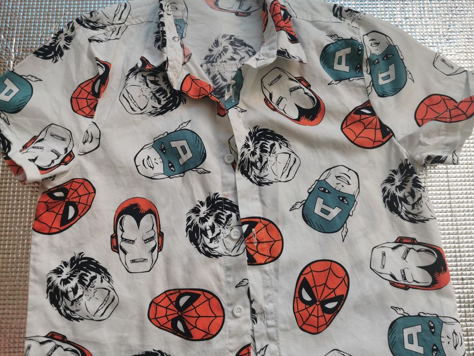 Koszula dla chłopca marvel rozmiar 128
