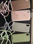 Capas para iPhone X varias cores