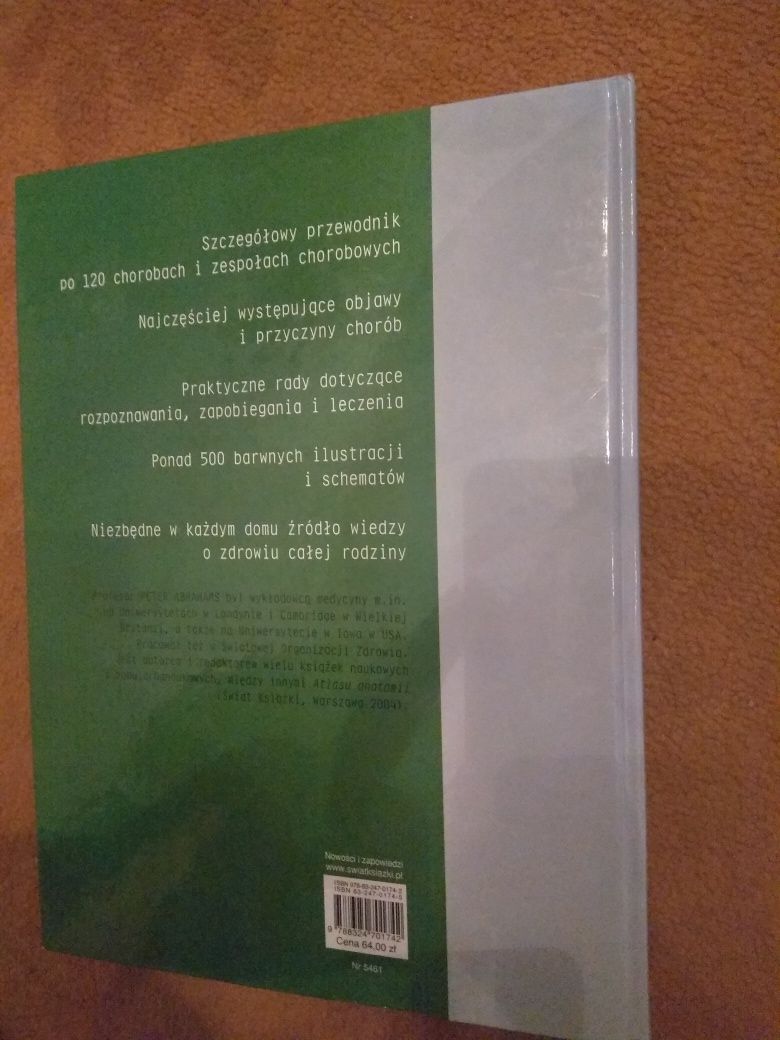 Encyklopedia zdrowia dla całej rodziny twarda okładka 256 stron