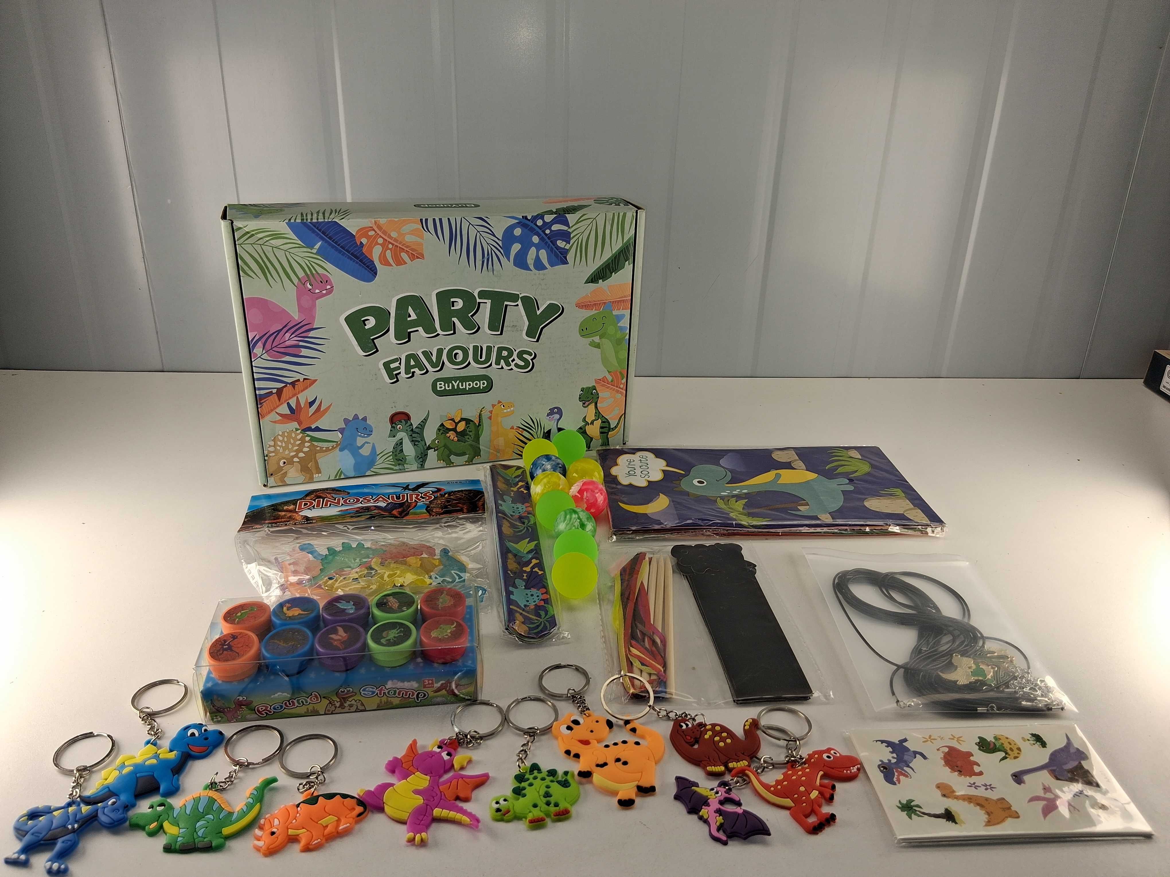 H130 Zestaw Upominkowy Party Favours Dinozaury Prezent Urodziny