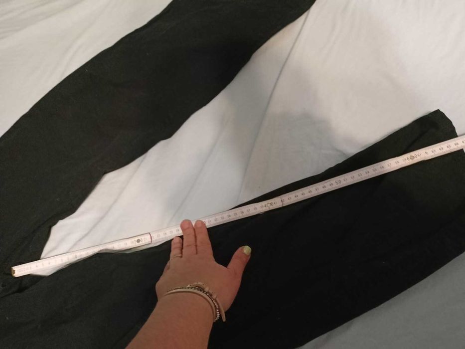 czarne spodnie męskie 30 32