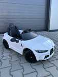 Auto Na Akumulator BMW M4 2X45 WATT Akumulator 12V 7Ah Skóra Pilot