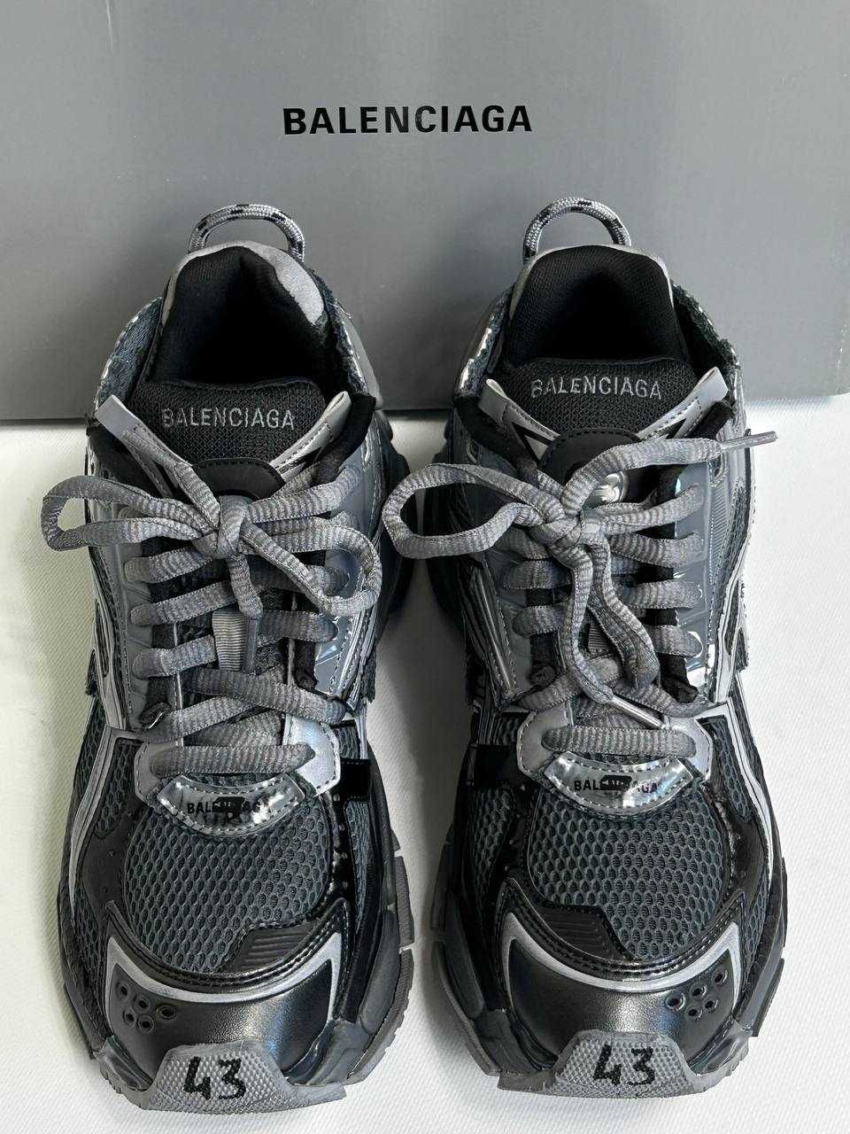 BALENCIAGA Runner кроссовки серые кеди кеды кросівки сірі 43 42 38 40