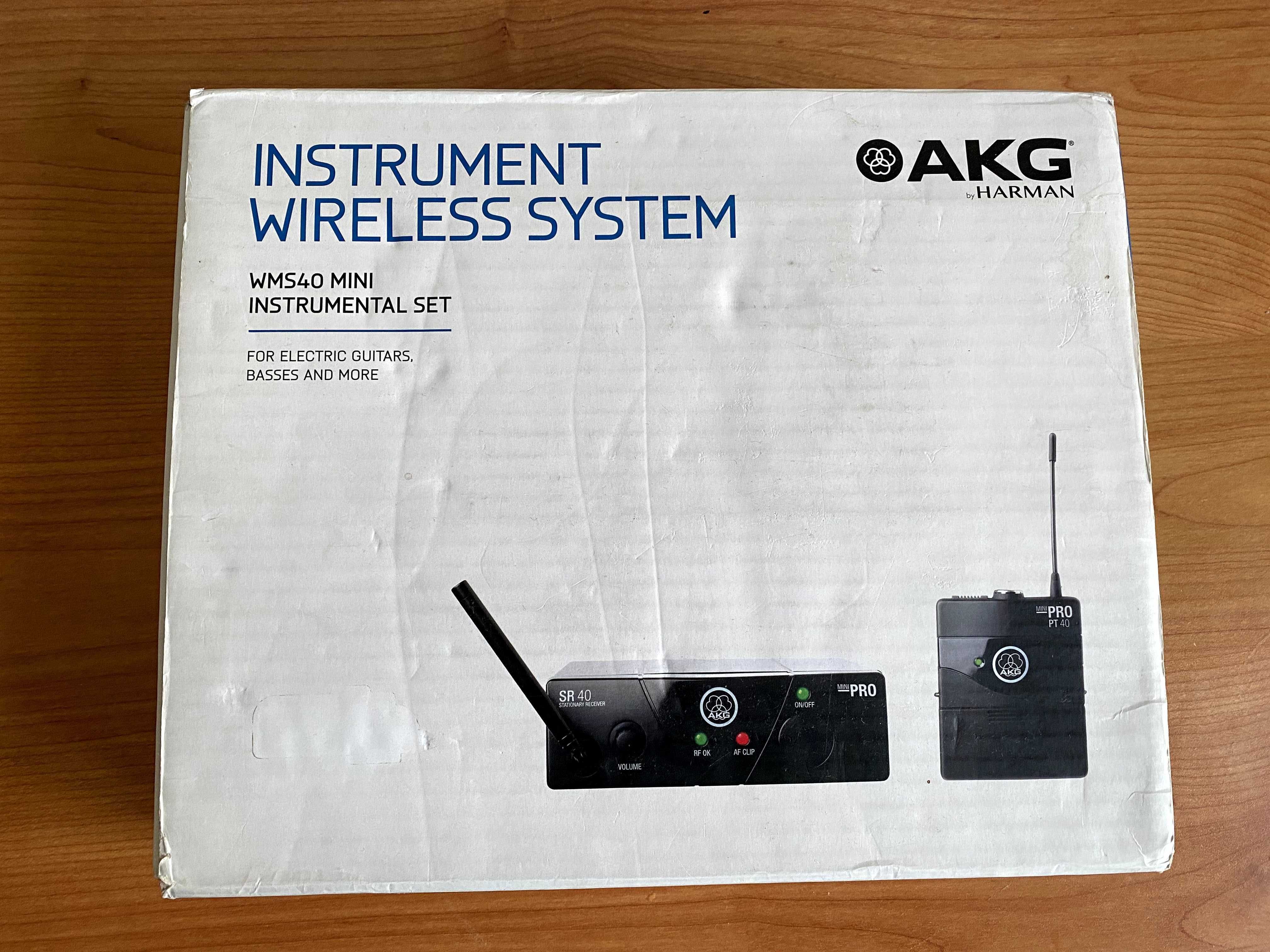 AKG Instrument wireless system sprzedaż lub zamiana