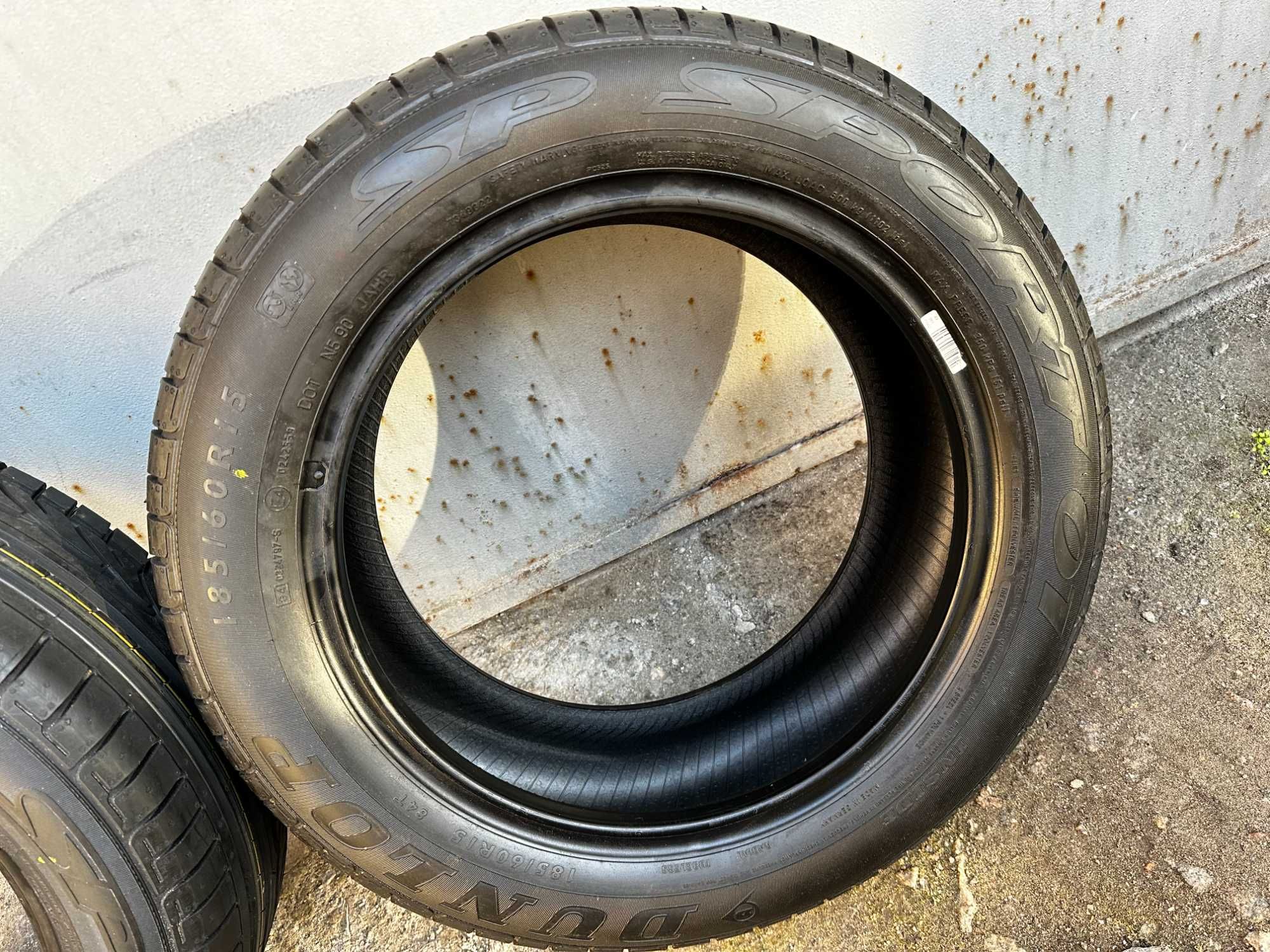 Скат Dunlop SP sport 01 - 185/60 R15 резина пара