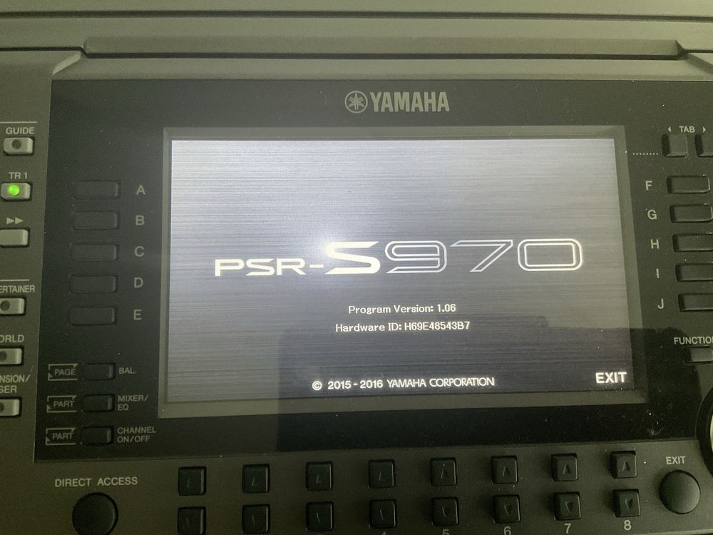 Keyboard YAMAHA PSR S970
