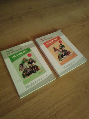 Matematyka dla nauczyciela , gimnazjum , 2 książki . Polecam