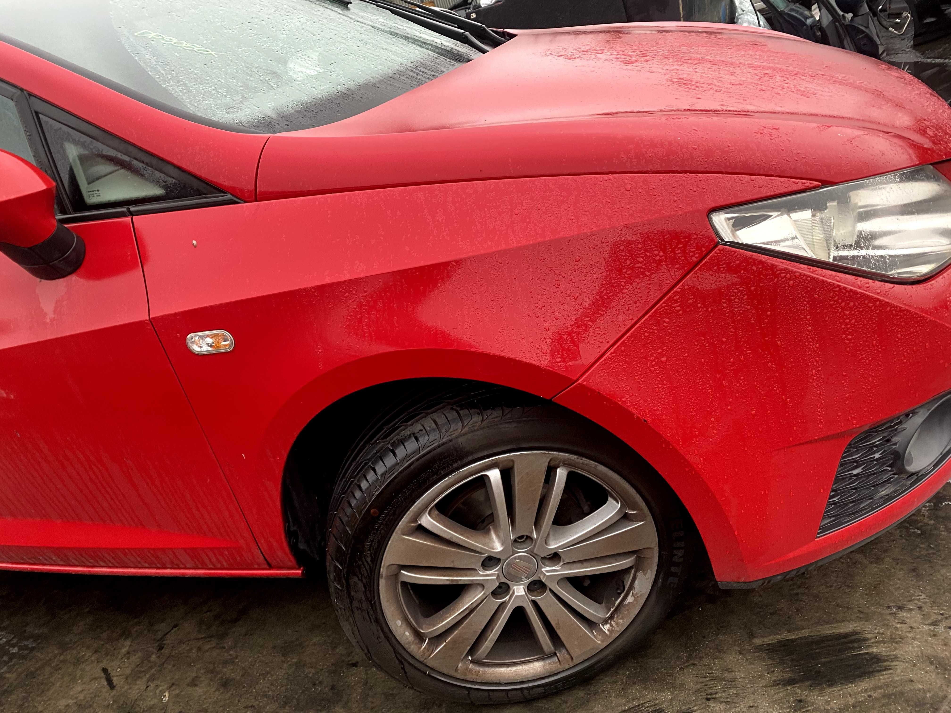 Seat Ibiza IV KPL przód maska zderzak błotniki lampy eur chłodnice