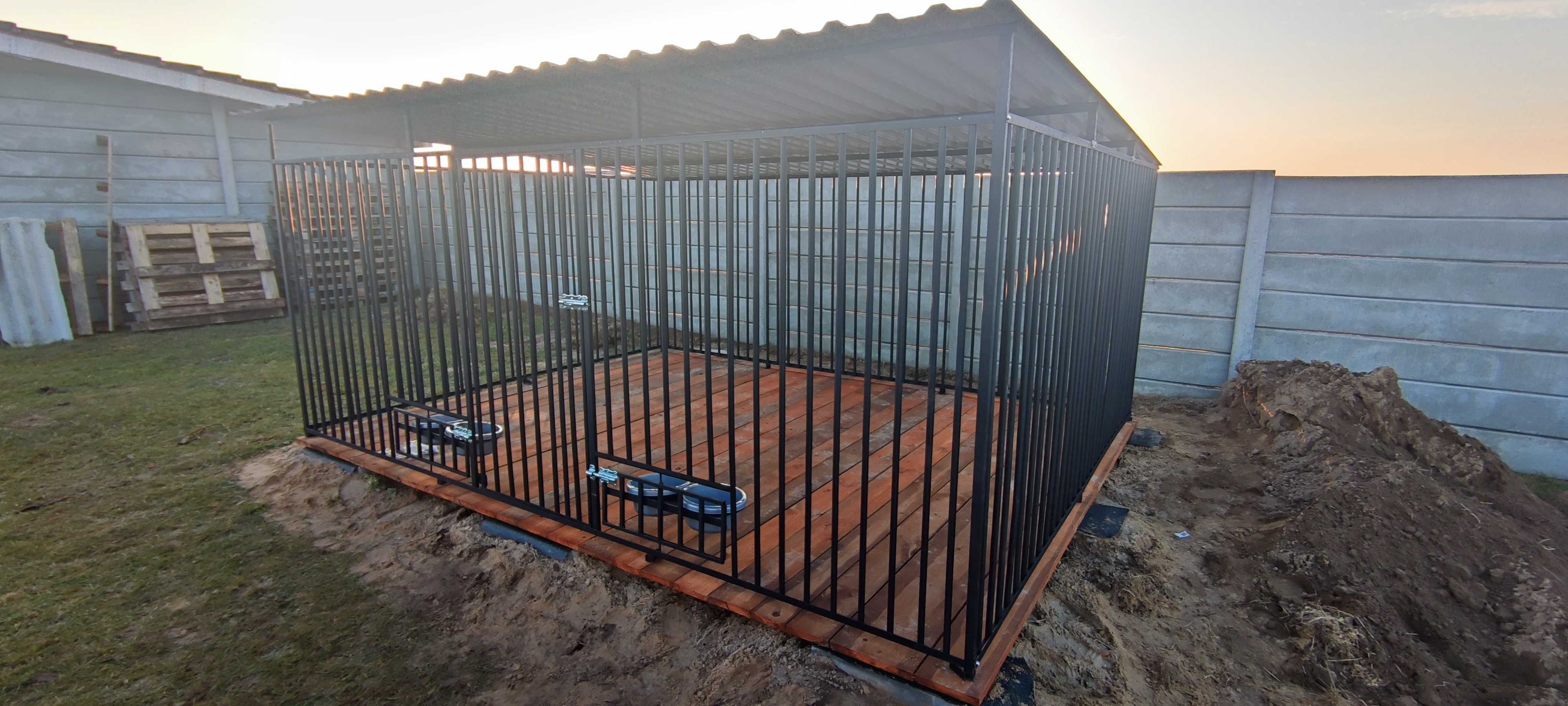 Klatki i kojce dla psów np.3x2m