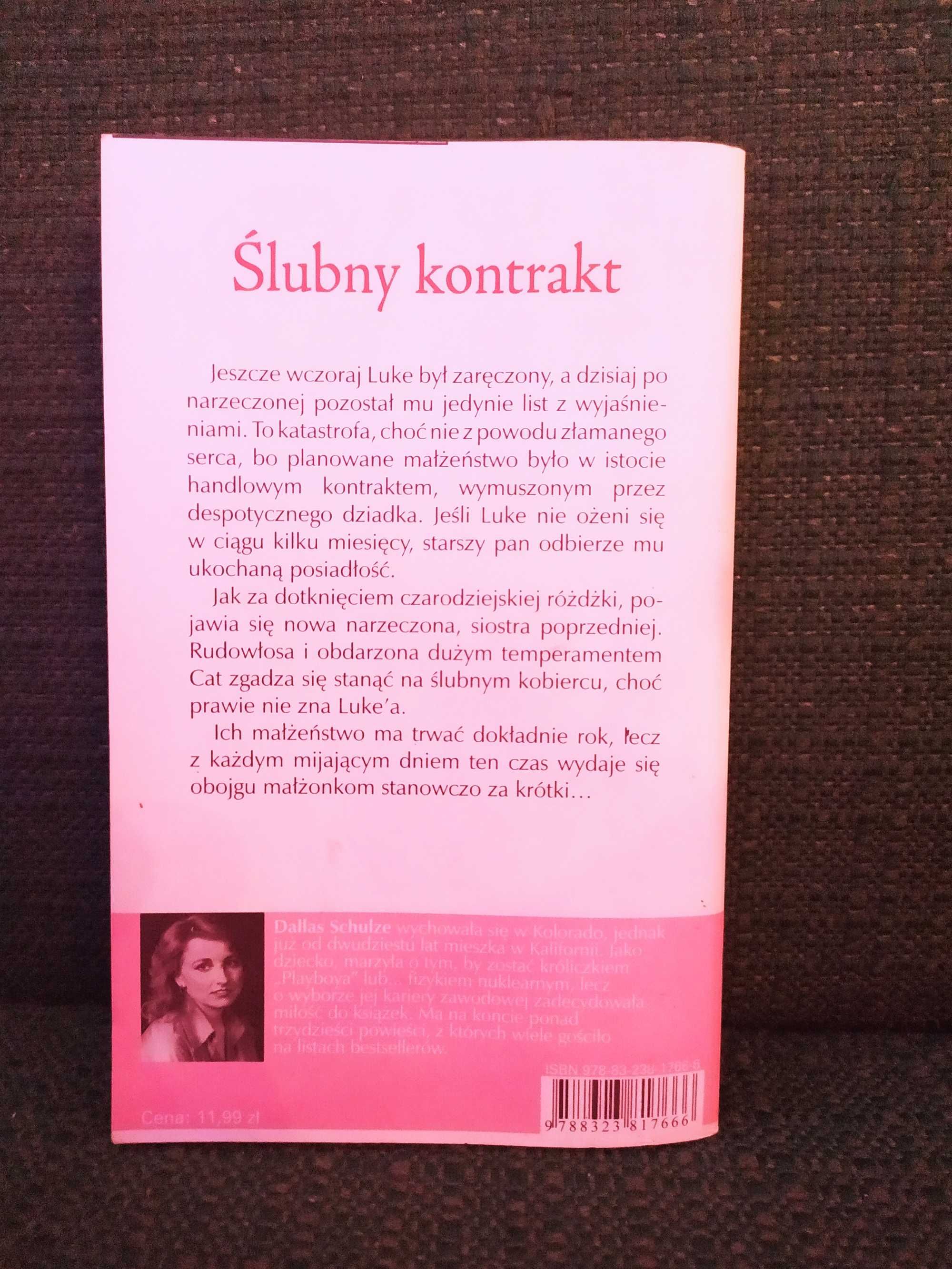 Ślubny kontrakt - Dallas Schulze