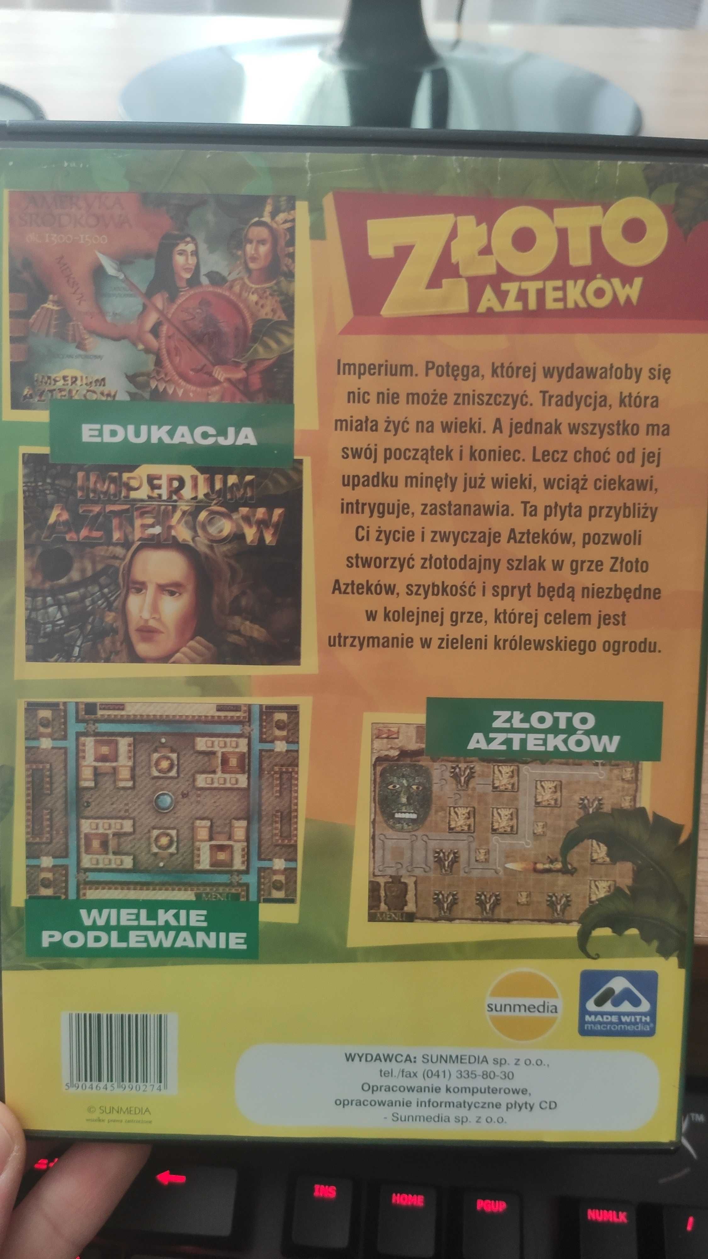 Gra Złoto azteków, gra komputerowa