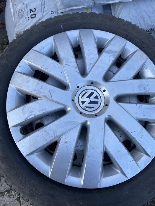 4 Kola stalowe 5x112 205/55 r16 kołpaki Volkswagen Audi