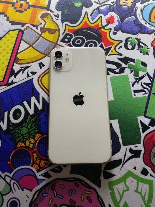 iPhone 11 128gb 100% White белый айфон