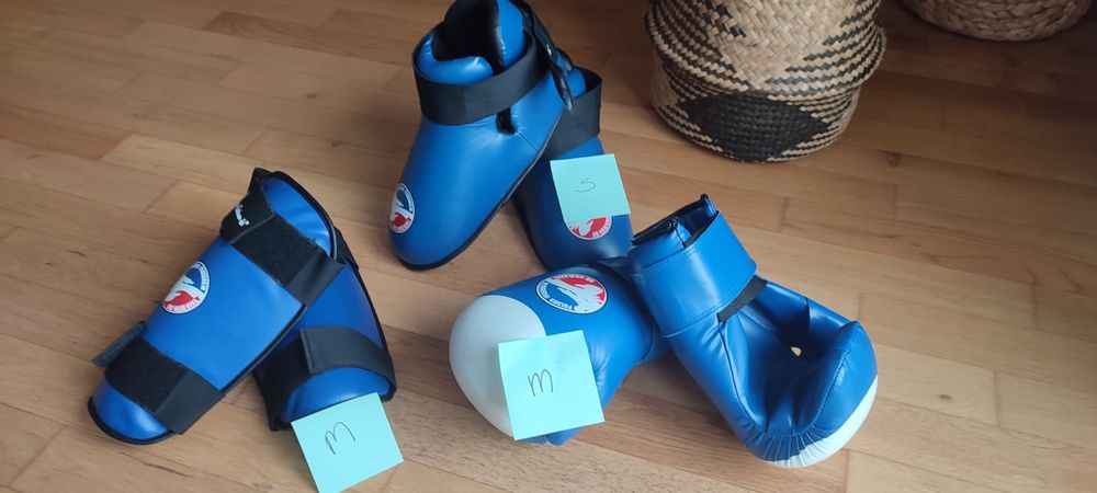 Komplet ochraniaczy do treningów Taekwon-do