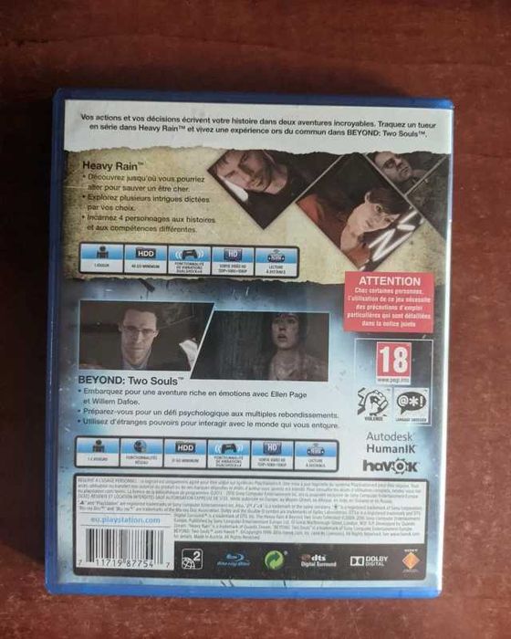 Heavy Rain / Beyond Two Souls Collection para PS4