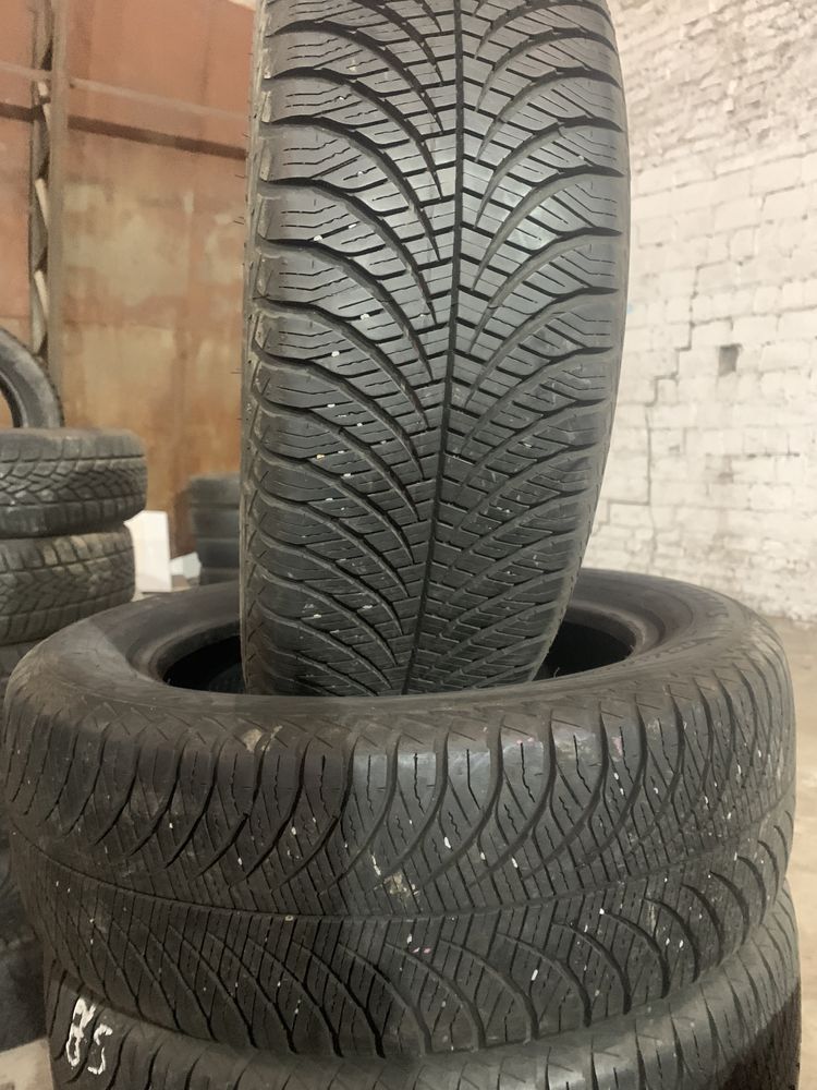 Шины б/у ВСЕСЕЗОННЫЕ  185/60- R15  Goodyear Vector 4S