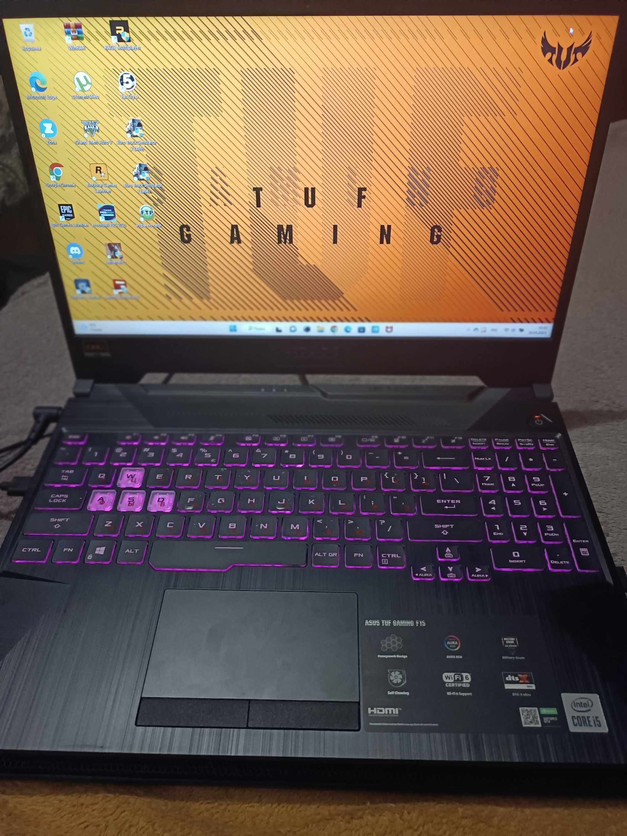 Ноутбук,Asus TUF Gaming F15
