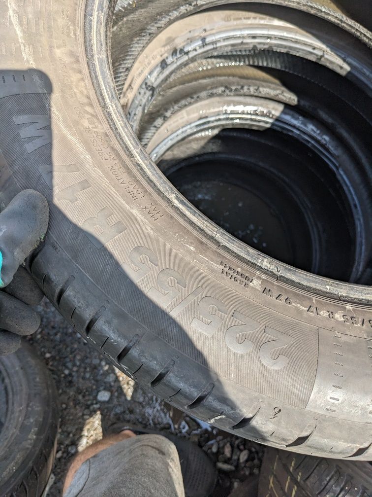 225/55R17 Continental 2017 гарна пара