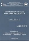KNNR 10 Melioracje, regulacje rzek i potoków oraz budowle i urz. wodne