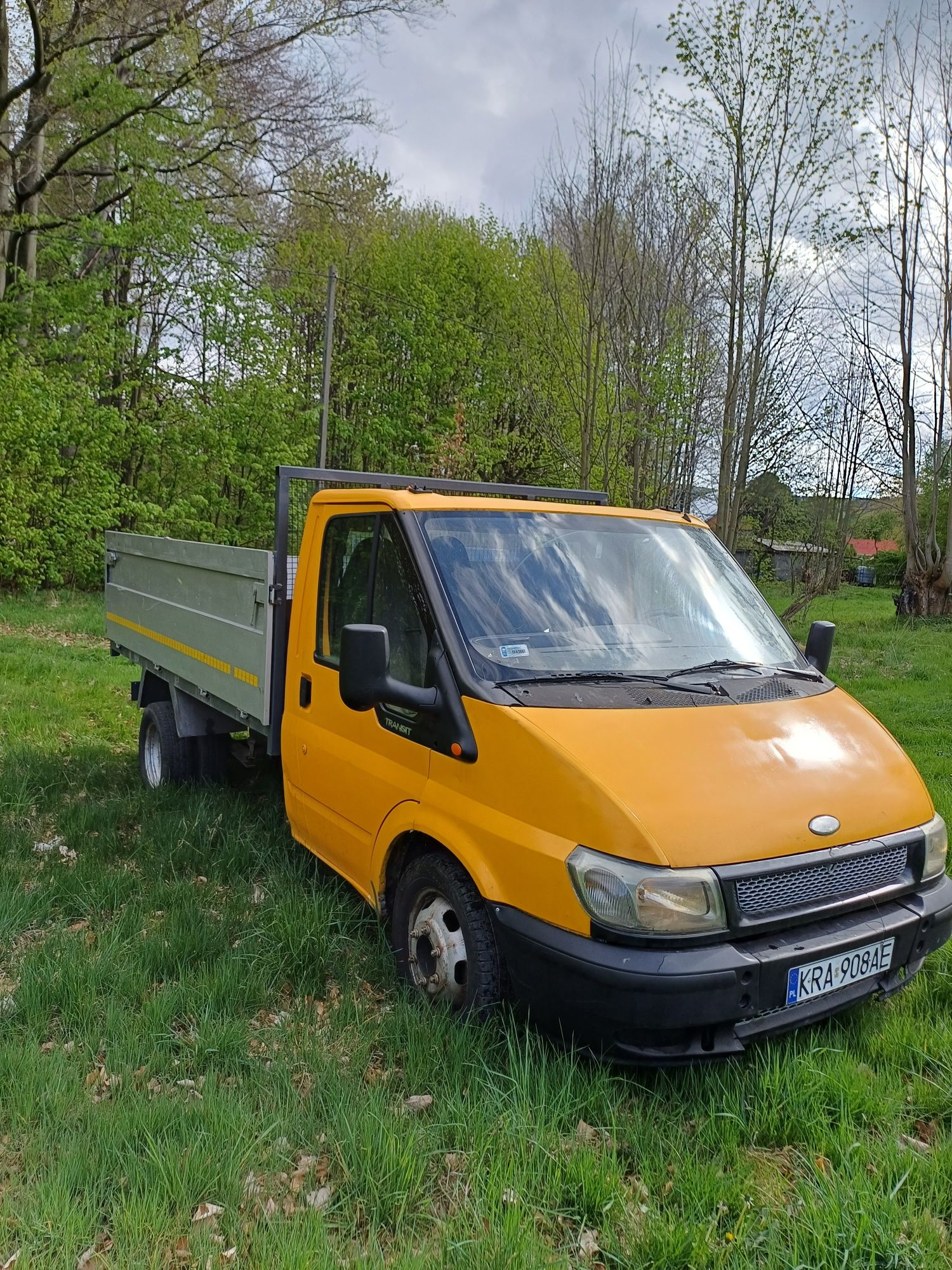 Ford Transit 2.4 wywrotka!!