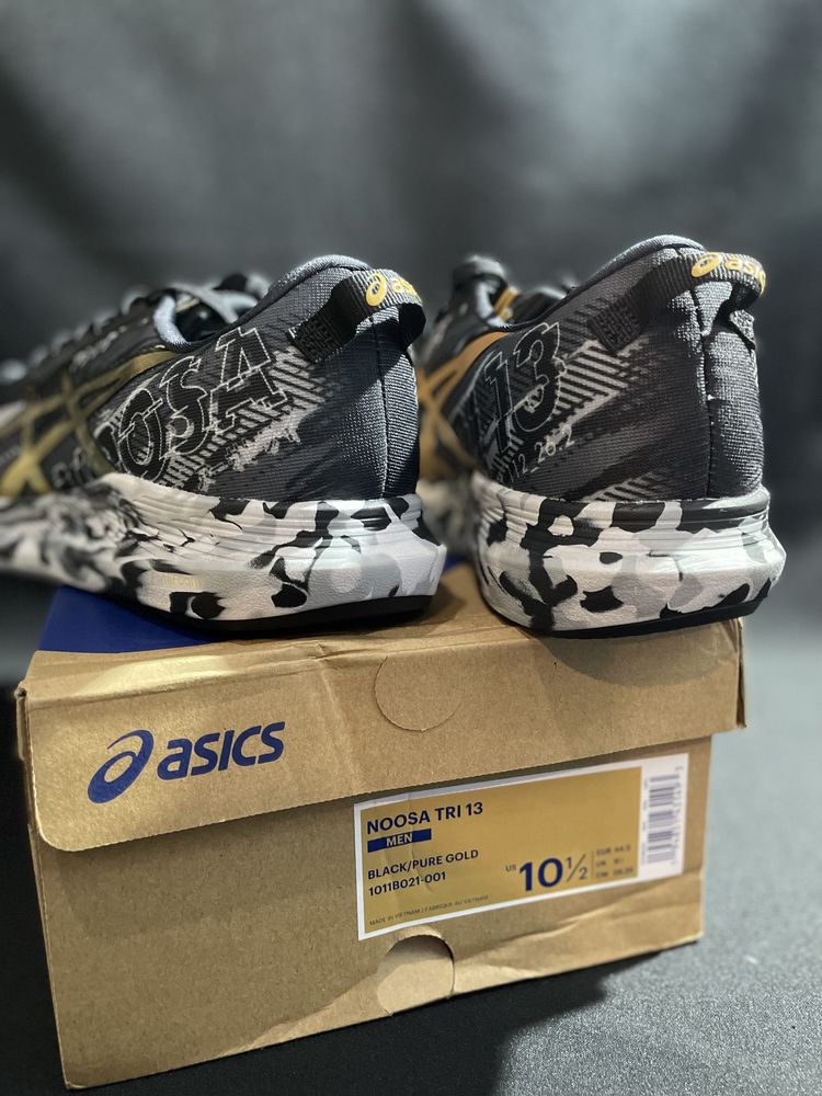 Asics Noosa Tri 13 кроссовки оригинал с золотым