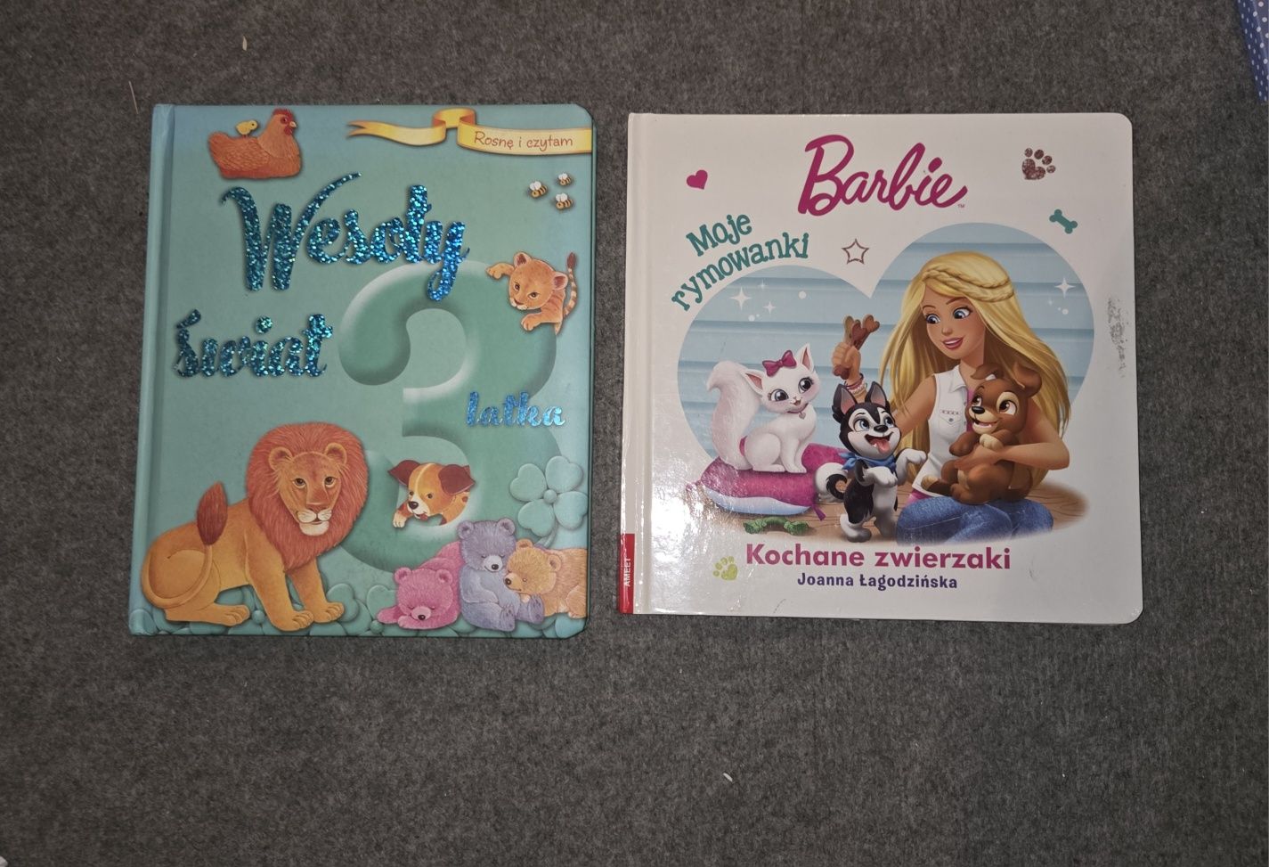 Książki dla 3 latki zestaw Barbie