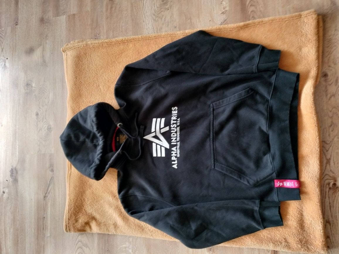 Bluza męska sportowa z kapturem Alpha Industries