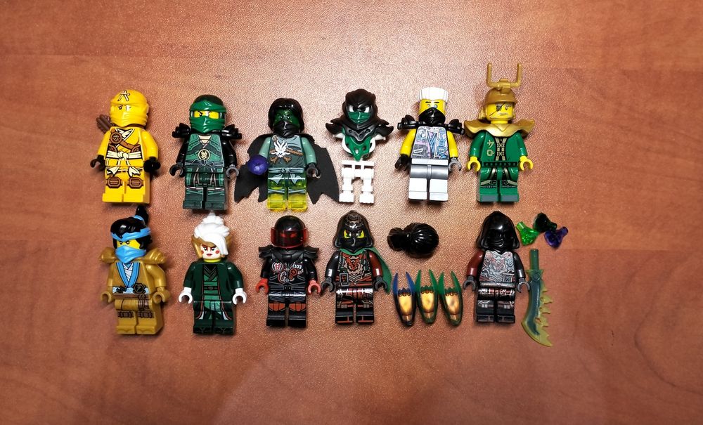 Lego Ninjago original лего ніндзяго оригінал мініфігурки аксесуари