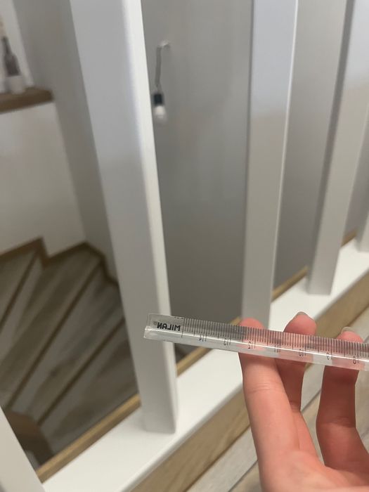linijka trójwymiarowa trójkątna