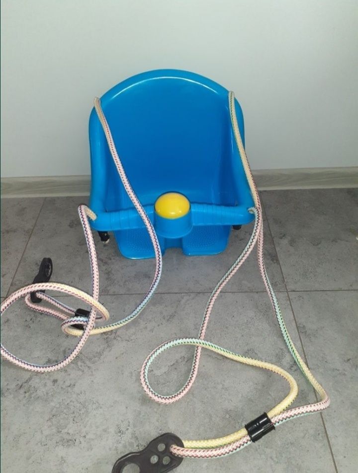 Huśtawka plastikowa ogrodowa