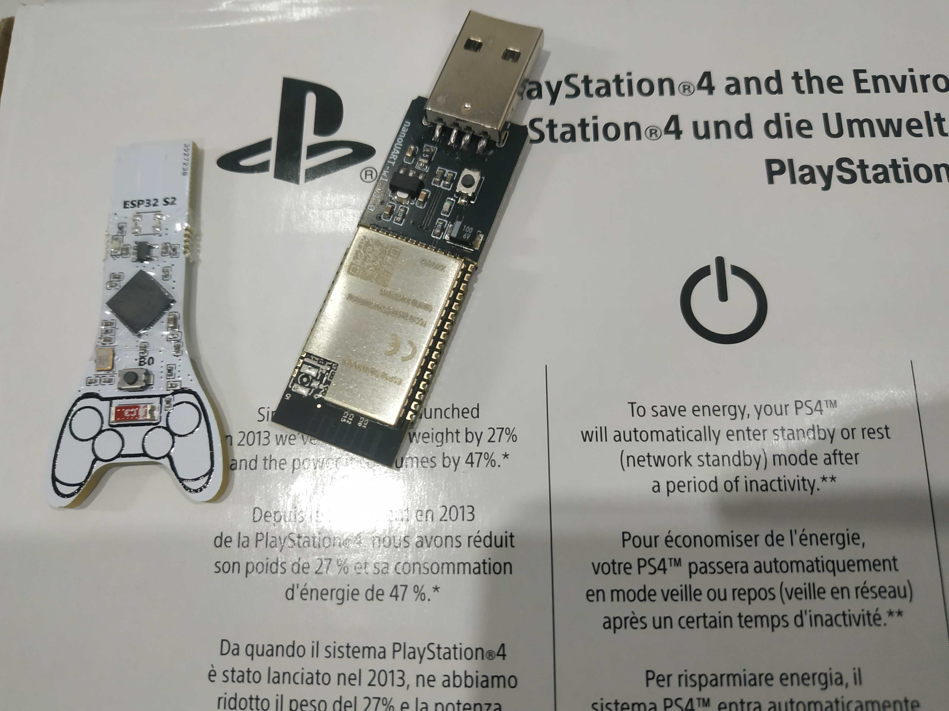 PS4 9.00 FW Desbloqueada ESP32 USB
