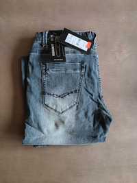 2 pary spodni jeans szare Diverse Newman 224 rozm. 31/32 nowe