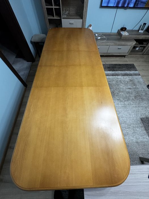 Stół rozkładany 2 dostawki 3 długości 165/200/235 x 90