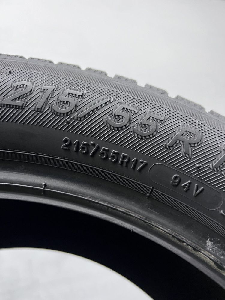 2шт всесезонні 215/55/R17 2022р Michelin Cross Climate Plus