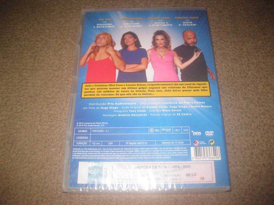 DVD "Ladrões de Tuta e Meia" com Fernando Rocha/Selado!