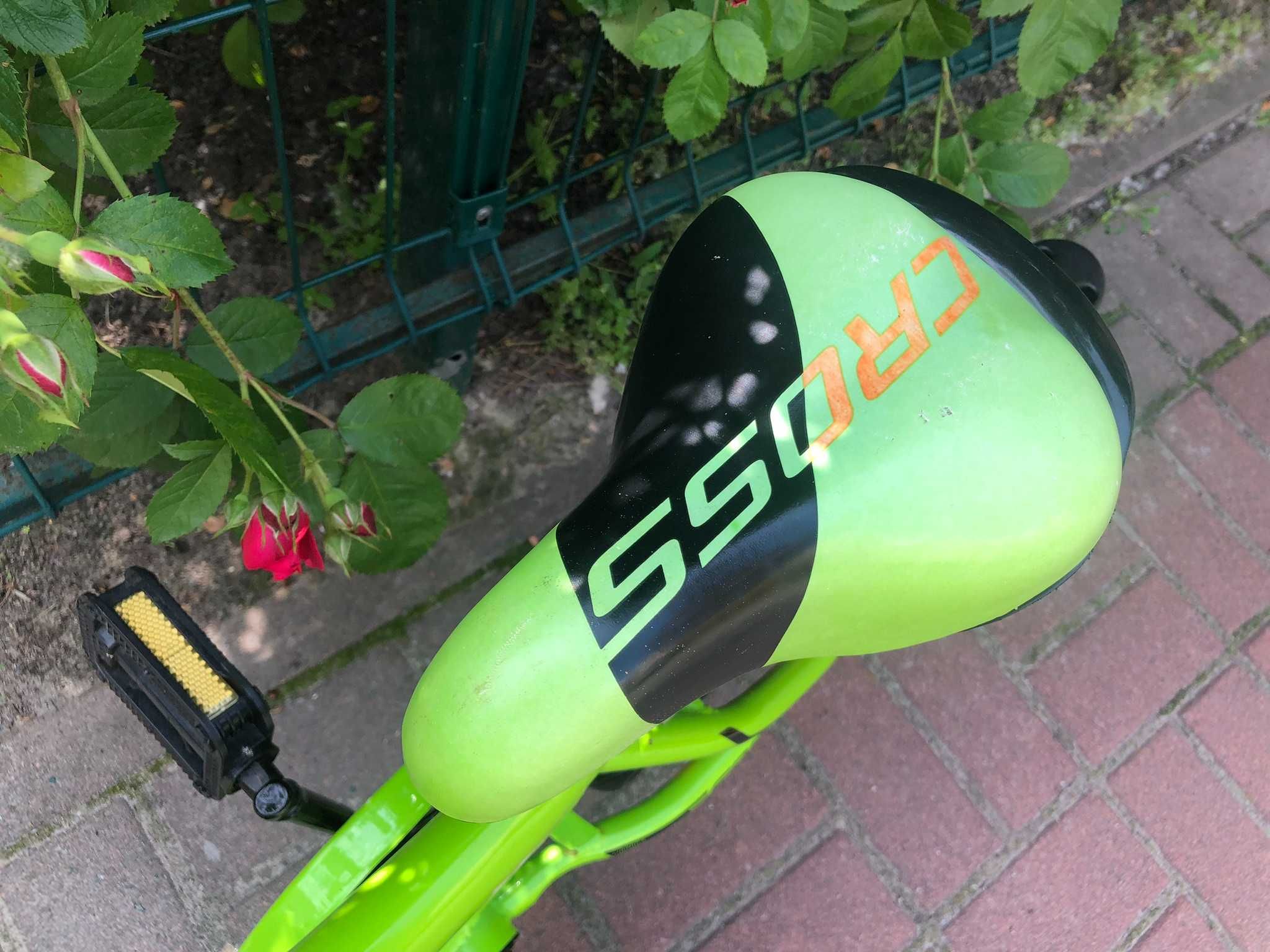 Дитячий зелений велосипед Cross Formula 16"(23 см) Самовивіз