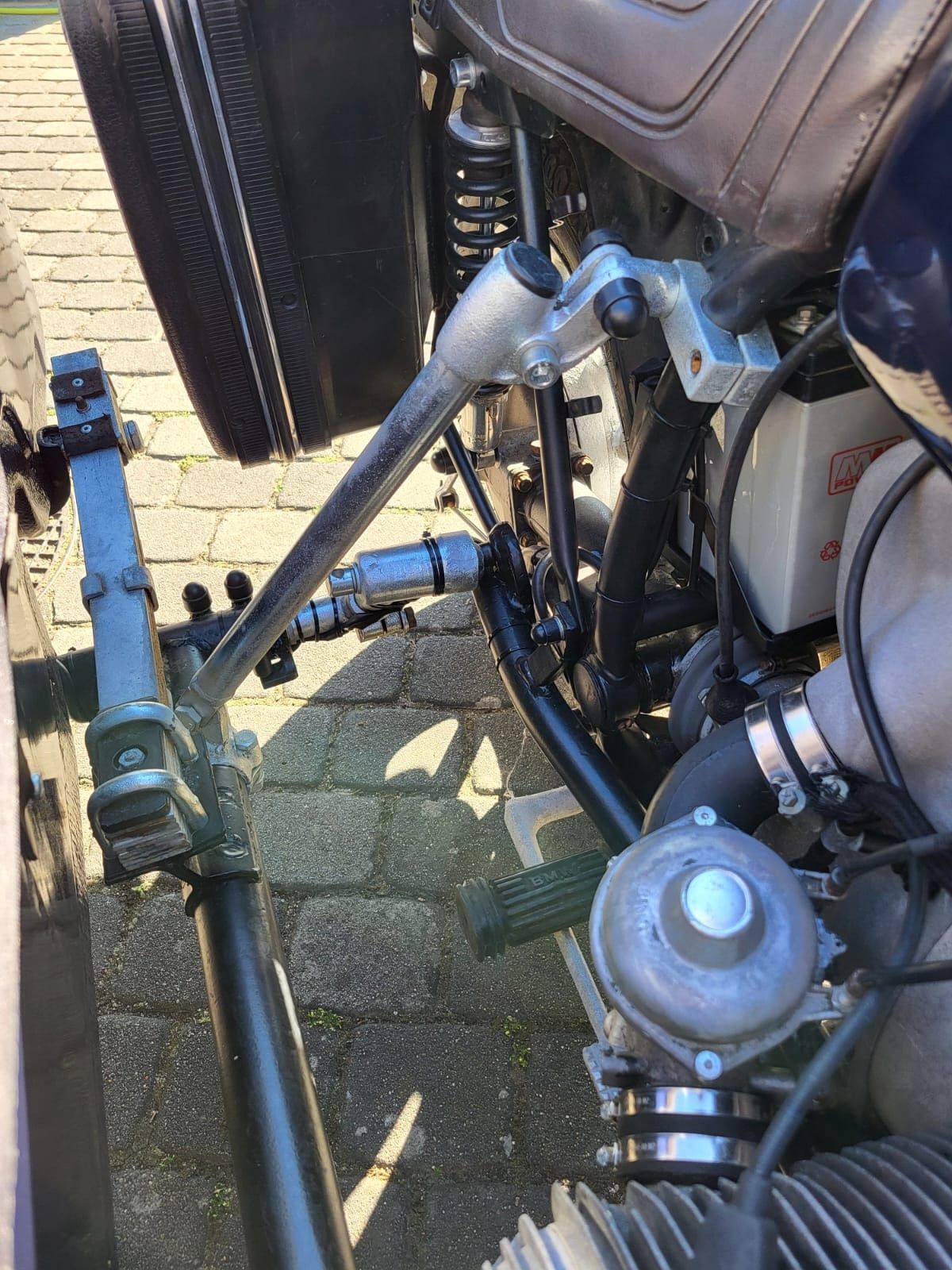 BMW R100 R60 80 75 z wózkiem przyczepką koszem bocznym nie Ural Dniepr