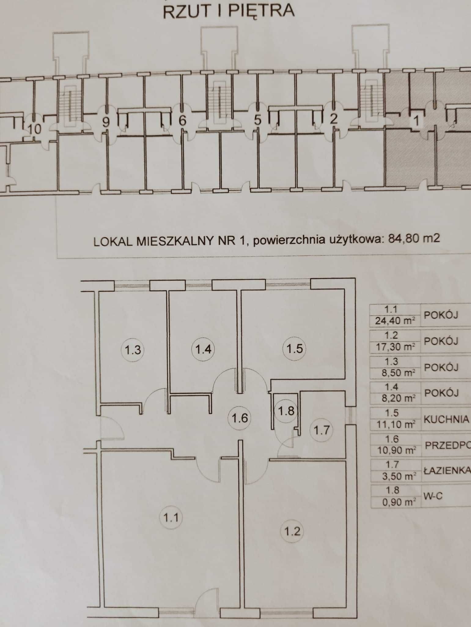 Sprzedam mieszkanie 85m os. Polonez