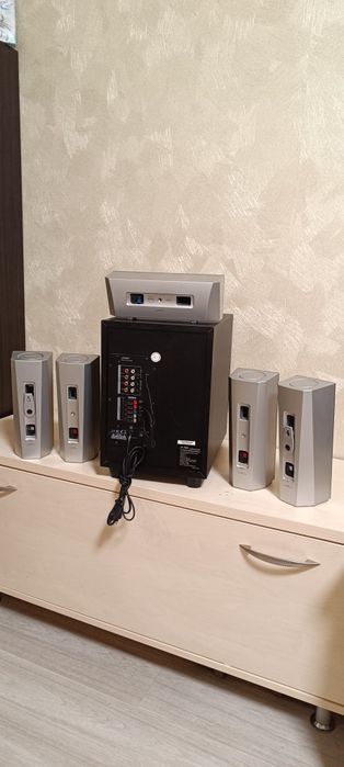 Акустична система F&D F5060X Bluetooth usb 8 дюймів!